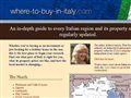 Where to Buy in Italy